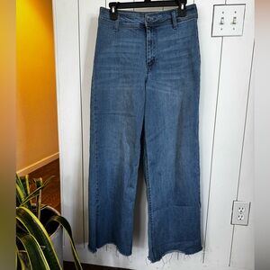 OAT New York High Waist Wide Leg Denim Jeans Women’s 8/29